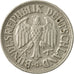 Coin, GERMANY - FEDERAL REPUBLIC, Mark, 1950, Karlsruhe, EF(40-45)