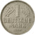 Coin, GERMANY - FEDERAL REPUBLIC, Mark, 1950, Karlsruhe, EF(40-45)