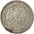 Coin, GERMANY - FEDERAL REPUBLIC, Mark, 1950, Hamburg, VF(20-25), Copper-nickel