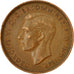 Coin, Great Britain, George VI, Penny, 1938, AU(50-53), Bronze, KM:845