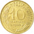 Moneda, Francia, Marianne, 10 Centimes, 1988, Paris, MBC, Aluminio - bronce