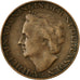 Coin, Netherlands, Wilhelmina I, Cent, 1948, EF(40-45), Bronze, KM:175