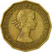 Coin, Great Britain, Elizabeth II, 3 Pence, 1960, VF(30-35), Nickel-brass