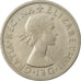 Coin, Great Britain, Elizabeth II, 1/2 Crown, 1954, EF(40-45), Copper-nickel
