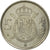 Coin, Spain, Juan Carlos I, 5 Pesetas, 1989, EF(40-45), Copper-nickel, KM:823