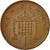 Coin, Great Britain, Elizabeth II, New Penny, 1980, VF(20-25), Bronze, KM:915