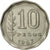 Monnaie, Argentine, 10 Pesos, 1967, TTB, Nickel Clad Steel, KM:60