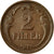 Monnaie, Hongrie, 2 Filler, 1938, Budapest, TTB, Bronze, KM:506