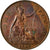 Münze, Großbritannien, George V, Penny, 1929, SS, Bronze, KM:838