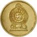 Moneta, Sri Lanka, 5 Rupees, 1984, MB, Nichel-ottone, KM:148.1