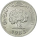 Coin, Tunisia, 5 Millim, 1983, Paris, MS(60-62), Aluminum, KM:282