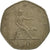 Moneda, Gran Bretaña, Elizabeth II, 50 New Pence, 1977, BC+, Cobre - níquel