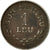Munten, Roemenië, Ferdinand I, Leu, 1924, ZG+, Copper-nickel, KM:46