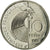Moneta, Francja, Schumann, 10 Francs, 1986, Paris, AU(55-58), Nikiel, KM:958, Le