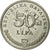 Moneta, Croazia, 50 Lipa, 2007, BB, Acciaio placcato nichel, KM:8