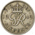 Coin, Great Britain, George VI, 6 Pence, 1949, EF(40-45), Copper-nickel, KM:875