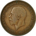 Coin, Great Britain, George V, 1/2 Penny, 1934, VF(30-35), Bronze, KM:837