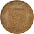 Monnaie, Jersey, Elizabeth II, 2 New Pence, 1980, TB+, Bronze, KM:31