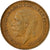 Coin, Great Britain, George V, Farthing, 1931, VF(30-35), Bronze, KM:825