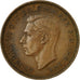 Coin, Great Britain, George VI, Farthing, 1948, VF(30-35), Bronze, KM:843