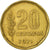 Münze, Argentinien, 20 Centavos, 1971, SS, Aluminum-Bronze, KM:67
