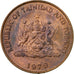 Moneta, TRINIDAD E TOBAGO, 5 Cents, 1979, Franklin Mint, BB, Bronzo, KM:30