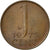 Münze, Niederlande, Juliana, Cent, 1973, SS, Bronze, KM:180