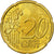 Luxemburgo, 20 Euro Cent, 2005, MBC, Latón, KM:79
