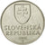 Moneta, Slovacchia, 2 Koruna, 2001, BB, Acciaio placcato nichel, KM:13