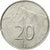Coin, Slovakia, 20 Halierov, 2001, EF(40-45), Aluminum, KM:18