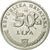 Coin, Croatia, 50 Lipa, 2009, EF(40-45), Nickel plated steel, KM:8