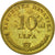 Coin, Croatia, 10 Lipa, 2009, VF(30-35), Brass plated steel, KM:6