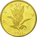 Moneda, Croacia, 10 Lipa, 2011, MBC+, Latón chapado en acero, KM:6
