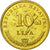Monnaie, Croatie, 10 Lipa, 2011, TTB+, Brass plated steel, KM:6