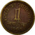 Moneda, INDIA-REPÚBLICA, Naya Paisa, 1963, MBC, Níquel - latón, KM:8a