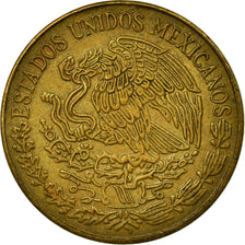 Coin, Mexico, 5 Centavos, 1970, Mexico City, VF(30-35), Brass, KM:427