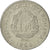 Moneta, Romania, Leu, 1966, MB+, Acciaio ricoperto in nichel, KM:95