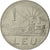 Moneta, Romania, Leu, 1966, MB+, Acciaio ricoperto in nichel, KM:95