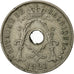 Moneda, Bélgica, 25 Centimes, 1921, BC+, Cobre - níquel, KM:68.1