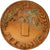 Moneta, GERMANIA - REPUBBLICA FEDERALE, Pfennig, 1950, Stuttgart, MB, Acciaio
