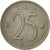 Münze, Belgien, 25 Centimes, 1964, Brussels, SS, Copper-nickel, KM:154.1