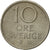 Coin, Sweden, Gustaf VI, 10 Öre, 1968, EF(40-45), Copper-nickel, KM:835