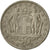 Moneta, Grecia, Constantine II, 50 Lepta, 1966, MB, Rame-nichel, KM:88