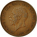 Coin, Great Britain, George V, Penny, 1936, EF(40-45), Bronze, KM:838