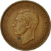 Coin, Great Britain, George VI, Penny, 1940, VF(20-25), Bronze, KM:845