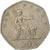 Munten, Groot Bretagne, Elizabeth II, 50 New Pence, 1981, ZF, Copper-nickel