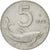 Monnaie, Italie, 5 Lire, 1953, Rome, TTB, Aluminium, KM:92