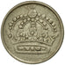 Coin, Sweden, Gustaf VI, 25 Öre, 1956, EF(40-45), Silver, KM:824