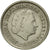 Coin, Netherlands, Juliana, 10 Cents, 1961, EF(40-45), Nickel, KM:182