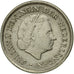 Coin, Netherlands, Juliana, 10 Cents, 1961, EF(40-45), Nickel, KM:182